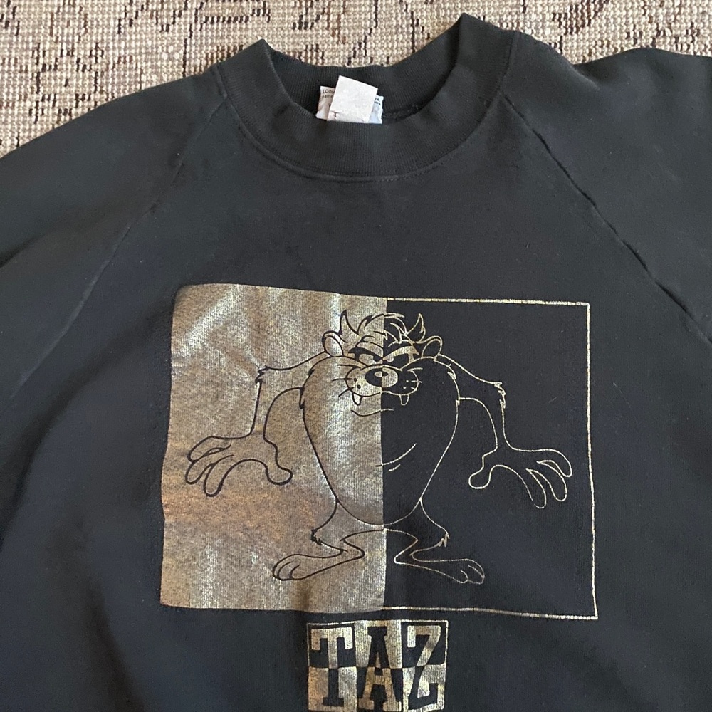 Vintage Looney Tunes Taz Character Sweatshirt - Picture 3 of 4